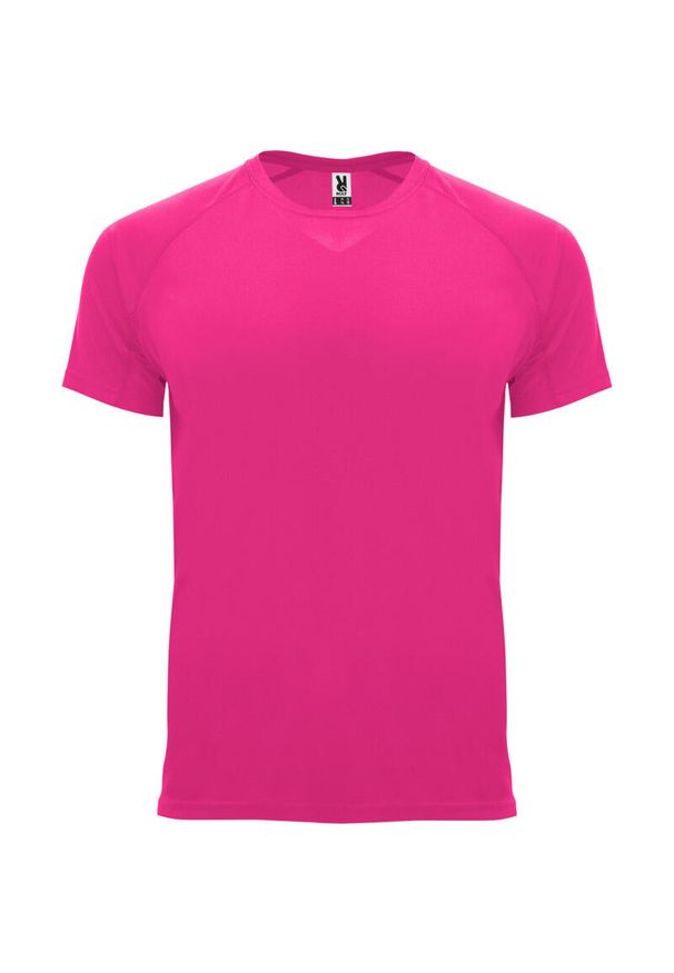 ROLY - T-shirt Dziecięca Sportowy Bahrain. Kolor: różowy. Sport: turystyka piesza
