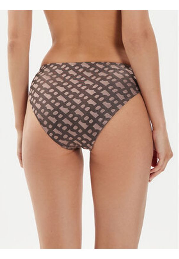 BOSS - Boss Dół od bikini Beatrix 50515552 Brązowy Regular Fit. Kolor: brązowy. Materiał: syntetyk