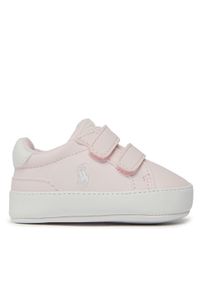 Polo Ralph Lauren Sneakersy RL100748 Różowy. Kolor: różowy. Materiał: skóra