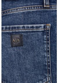 Armani Exchange jeansy Milan 6KYJ51.Y1EHZ damskie medium waist. Kolor: niebieski #3