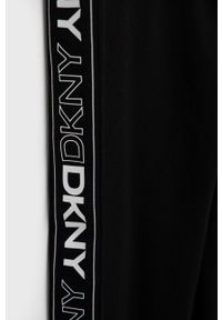 DKNY - Dkny legginsy DP1P2484 damskie kolor biały z nadrukiem. Kolor: biały. Materiał: dzianina. Wzór: nadruk #3