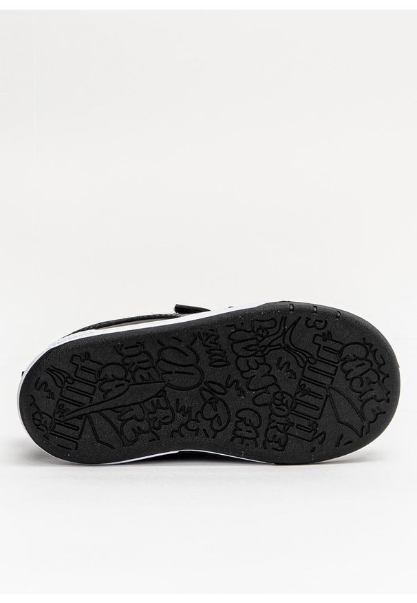 Buty sportowe dziecięce Puma Multiflex SL V INF (380741-01). Okazja: na co dzień. Zapięcie: rzepy. Kolor: czarny. Materiał: materiał. Szerokość cholewki: normalna