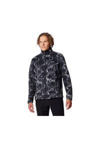 columbia - Bluza polarowa męska Columbia Steens Mountain Printed. Kolor: czarny. Materiał: polar. Sport: turystyka piesza