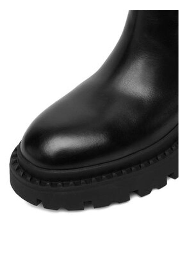 G-Star RAW - G-Star Raw Kozaki EO-GLCIA-8190C Czarny. Kolor: czarny. Materiał: skóra