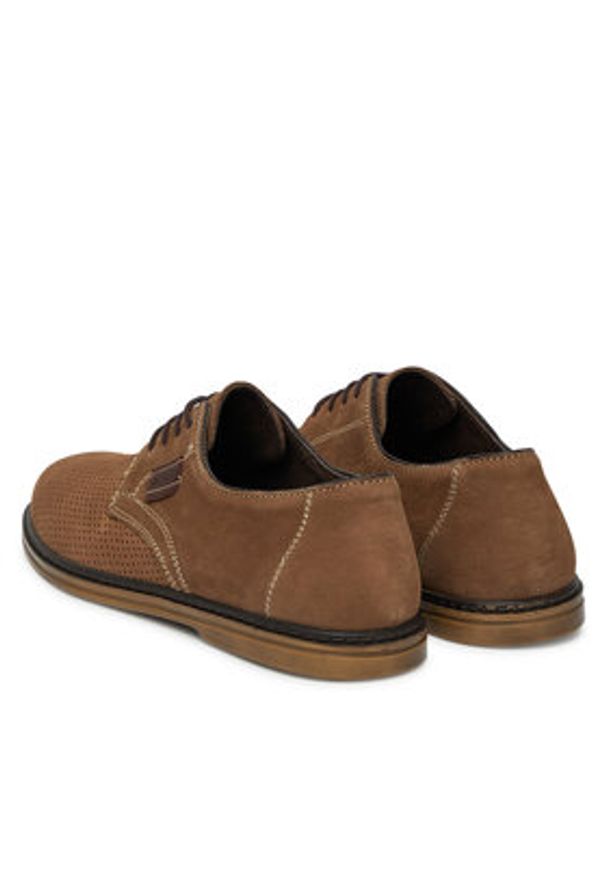 Lasocki Półbuty REN-02 MI08 Beżowy. Kolor: beżowy. Materiał: skóra, zamsz