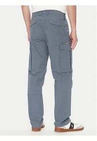 Michael Kors Spodnie materiałowe CS5304LHBY Niebieski Straight Leg. Kolor: niebieski. Materiał: bawełna
