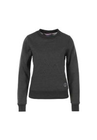 PEAK MOUNTAIN - Damska bluza polarowa Peak Mountain. Kolor: szary. Materiał: polar #1