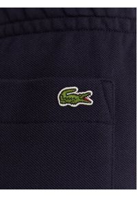 Lacoste Spodnie dresowe XF5250 Granatowy Regular Fit. Kolor: niebieski. Materiał: bawełna #8
