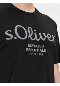 s.Oliver T-Shirt 2139909 Szary Regular Fit. Kolor: szary. Materiał: bawełna #4