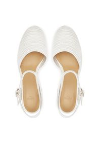 Castañer Espadryle Carolyn/142 023115 Biały. Kolor: biały. Materiał: materiał #2