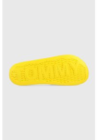 Tommy Jeans klapki POOL SLIDE ESS męskie kolor żółty EM0EM01191. Kolor: żółty. Materiał: guma #2