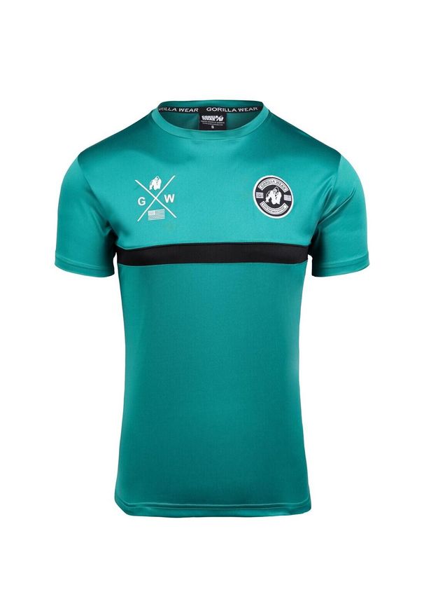 GORILLA WEAR - Koszulka dla dzieci Gorilla Wear Vernon. Kolor: zielony. Sport: fitness, joga i pilates