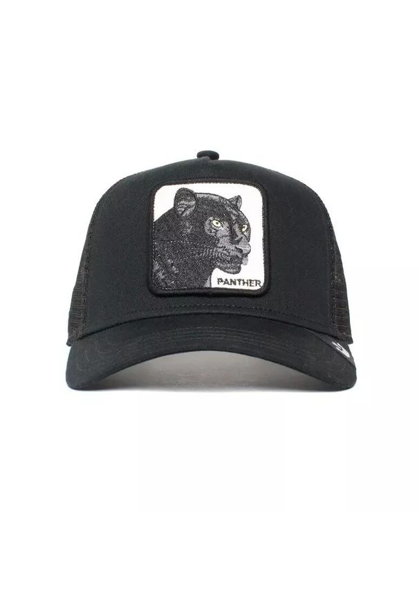 Czapka z daszkiem Goorin Bros. The Panther Trucker - 101-0381-BLK. Kolor: czarny