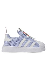 Adidas - adidas Sneakersy Superstar 360 C IE0682 Niebieski. Kolor: niebieski. Materiał: materiał, mesh. Model: Adidas Superstar