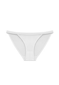 Intica - Tangi biodrówki elastyczne miękkie na co dzień Agafia. Stan: obniżony. Kolor: biały. Materiał: materiał #1