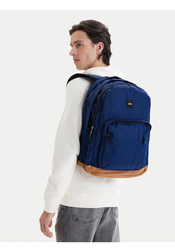 Vans Plecak Old Skool Trek Backpack VN000HRHFOB1 Granatowy. Kolor: niebieski. Materiał: materiał
