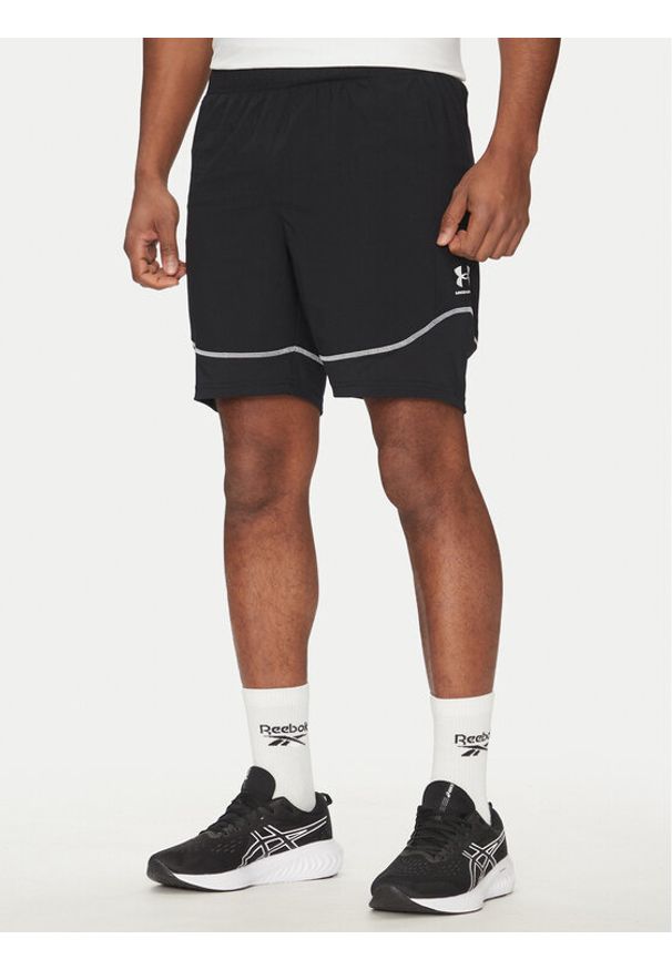 Under Armour Szorty sportowe Ch. Pro Train 1379453 Czarny Regular Fit. Kolor: czarny. Materiał: syntetyk