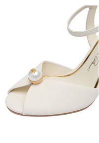 Gino Rossi - GINO ROSSI Sandały CEO-ROSE-LT2091-W Biały. Kolor: biały. Materiał: skóra #5