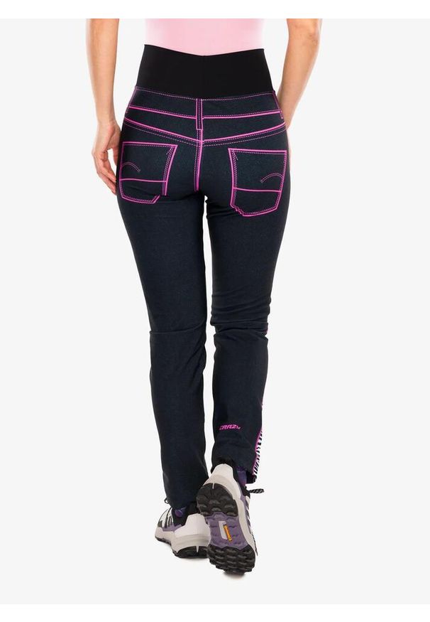 CRAZY - Spodnie turystyczne damskie Crazy Pant Wonder Magic. Kolor: niebieski. Sport: turystyka piesza