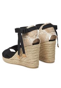 Castañer Espadryle Bailey 025676 Czarny. Kolor: czarny. Materiał: materiał #4