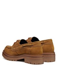 Geox Mokasyny D Iridea D56HRA 00032 C5047 Żółty. Kolor: żółty. Materiał: nubuk, skóra