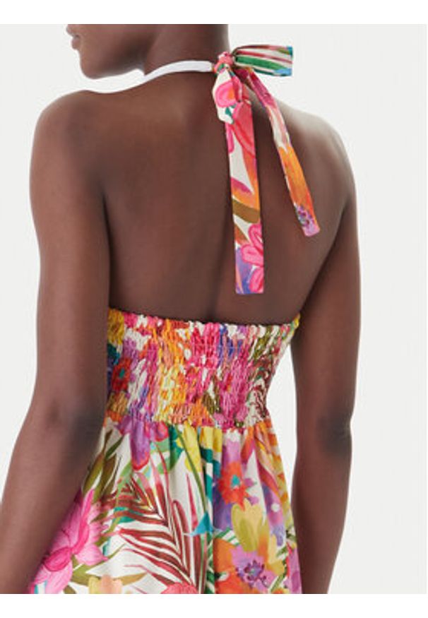 Morgan Sukienka letnia 261-RBRESIL Kolorowy Regular Fit. Materiał: syntetyk. Wzór: kolorowy. Sezon: lato