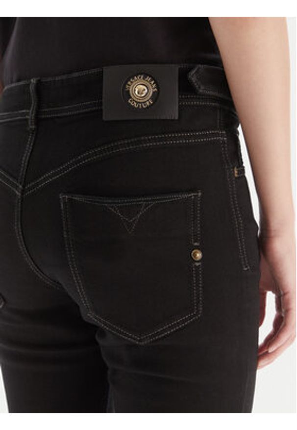 Versace Jeans Couture Jeansy 79HAB503 DW040 Czarny Flare Fit. Kolor: czarny