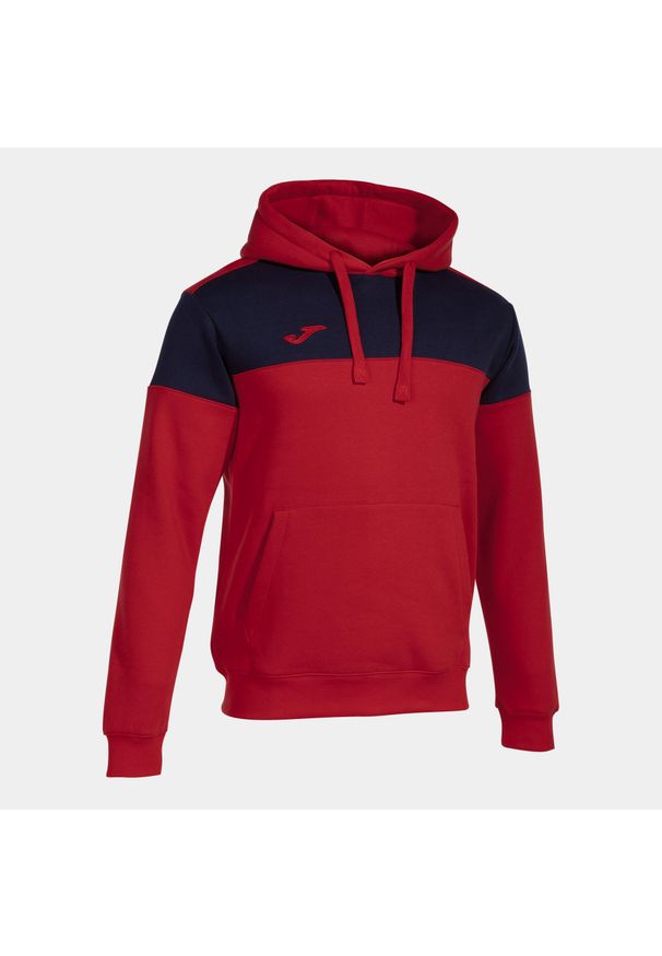 Bluza z kapturem Joma Crew V. Typ kołnierza: kaptur. Kolor: wielokolorowy, niebieski, czerwony. Sport: piłka nożna