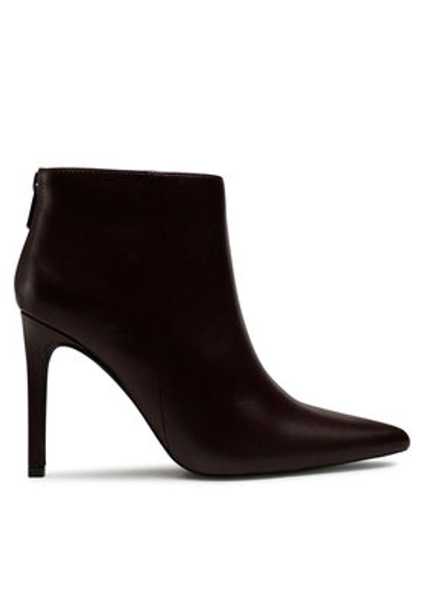 Jenny Fairy Botki LS5629-11 Bordowy. Kolor: czerwony. Materiał: skóra