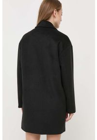 Silvian Heach płaszcz damski kolor czarny przejściowy oversize. Kolor: czarny. Styl: klasyczny #3