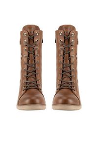 Mustang Trzewiki 1441-508-307 Brązowy. Kolor: brązowy. Materiał: materiał #7