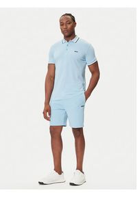 BOSS Polo Paddy 50469055 Błękitny Regular Fit. Typ kołnierza: polo. Kolor: niebieski. Materiał: bawełna #4