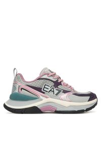 EA7 Emporio Armani Sneakersy X8X249 XK446 MZ223 Fioletowy. Kolor: fioletowy. Materiał: materiał