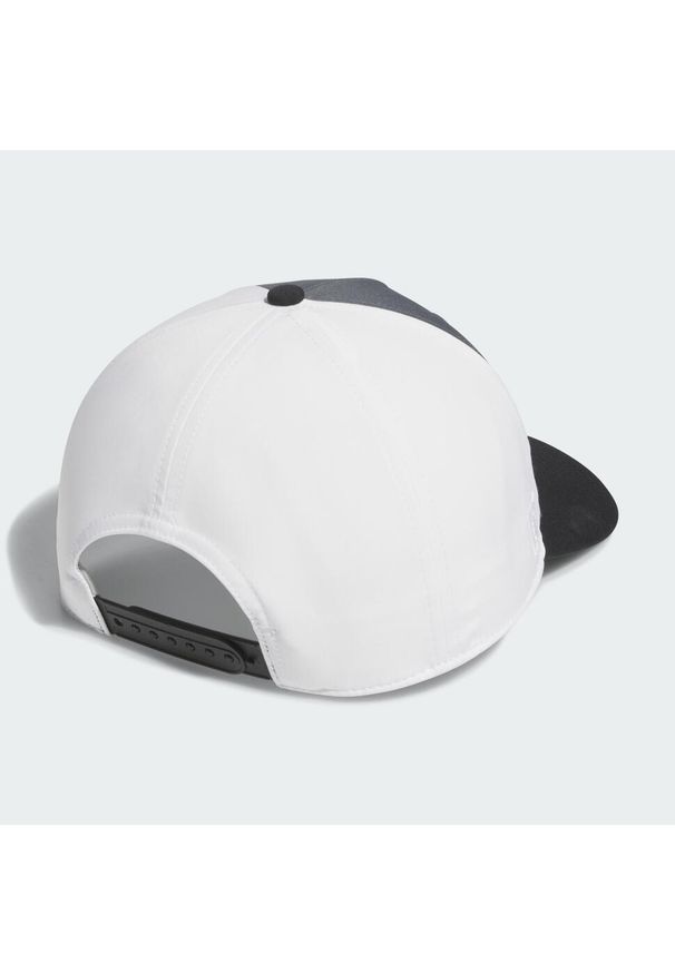 Adidas - Czapka Colorblock. Kolor: wielokolorowy, szary, brązowy. Materiał: materiał