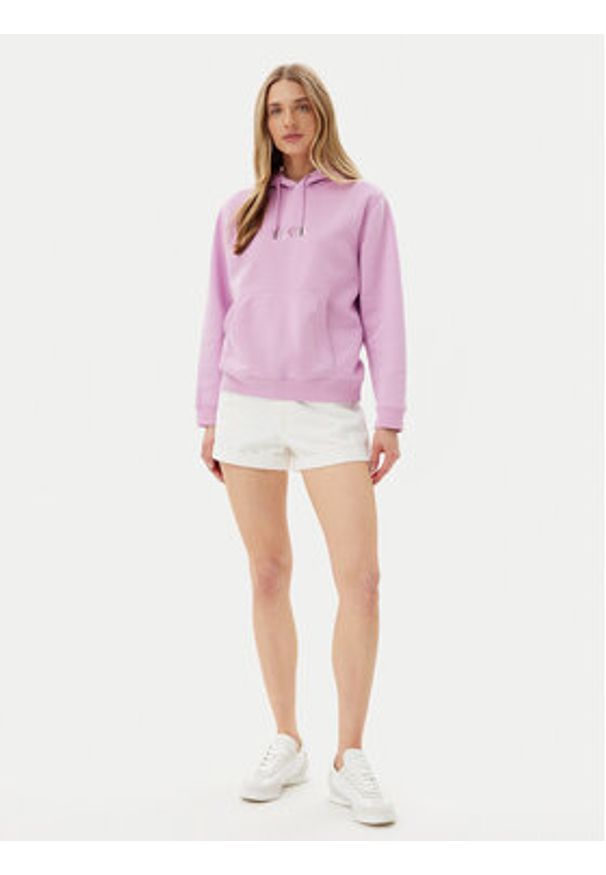 Volcom Bluza Spikstone B4112507 Fioletowy Classic Fit. Kolor: fioletowy. Materiał: bawełna