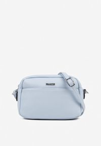 Born2be - Jasnoniebieska Prostokątna Torebka Listonoszka Geverine. Kolor: niebieski. Styl: biznesowy, klasyczny, elegancki, casual