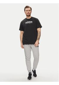 Adidas - adidas T-Shirt All SZN Graphic T-Shirt IC9815 Czarny Loose Fit. Kolor: czarny. Materiał: bawełna #4