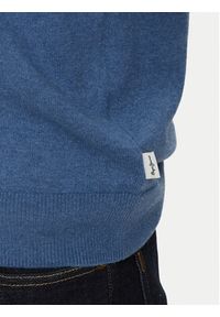 Pepe Jeans Sweter New Andre PM702469 Niebieski Regular Fit. Kolor: niebieski. Materiał: bawełna