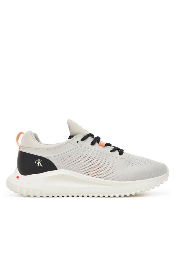 Calvin Klein Jeans Sneakersy Eva Runner Sock Mg Tech YW0YW01855 Szary. Kolor: szary. Materiał: materiał