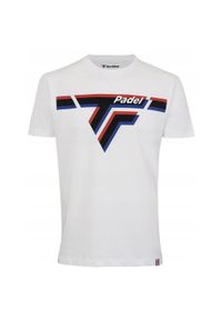 TECNIFIBRE - Koszulka do Padla męska Tecnifibre T-Shirt Padel Tee. Kolor: biały. Sport: fitness #1