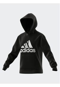 Adidas - adidas Bluza HZ2984 Czarny Regular Fit. Kolor: czarny. Materiał: bawełna