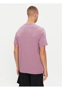 Adidas - adidas T-Shirt Mélange IJ8959 Fioletowy Regular Fit. Kolor: fioletowy. Materiał: bawełna #3