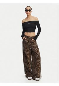 Adidas - adidas Bluzka Essentials KE3150 Czarny Slim Fit. Kolor: czarny. Materiał: wiskoza #4