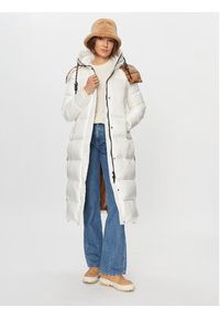 Deha Płaszcz zimowy D93583 Écru Regular Fit. Materiał: syntetyk. Sezon: zima #7