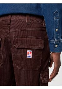 Wrangler - MESKIE SPODNIE WRANGLER CJ LOOSE CARGO MAHOGANY 112371049 #4