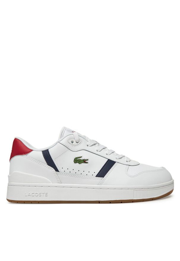 Lacoste Sneakersy 7-48SMA0094 Biały. Kolor: biały. Materiał: skóra