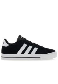 Adidas - Buty męskie adidas Sportswear Daily 4.0 IF4502 - czarne. Okazja: na co dzień. Zapięcie: sznurówki. Kolor: czarny. Materiał: skóra, guma, syntetyk. Szerokość cholewki: normalna