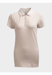 outhorn - T-shirt damski TSD608 - jasny róż - Outhorn. Kolor: różowy. Materiał: materiał, bawełna #1