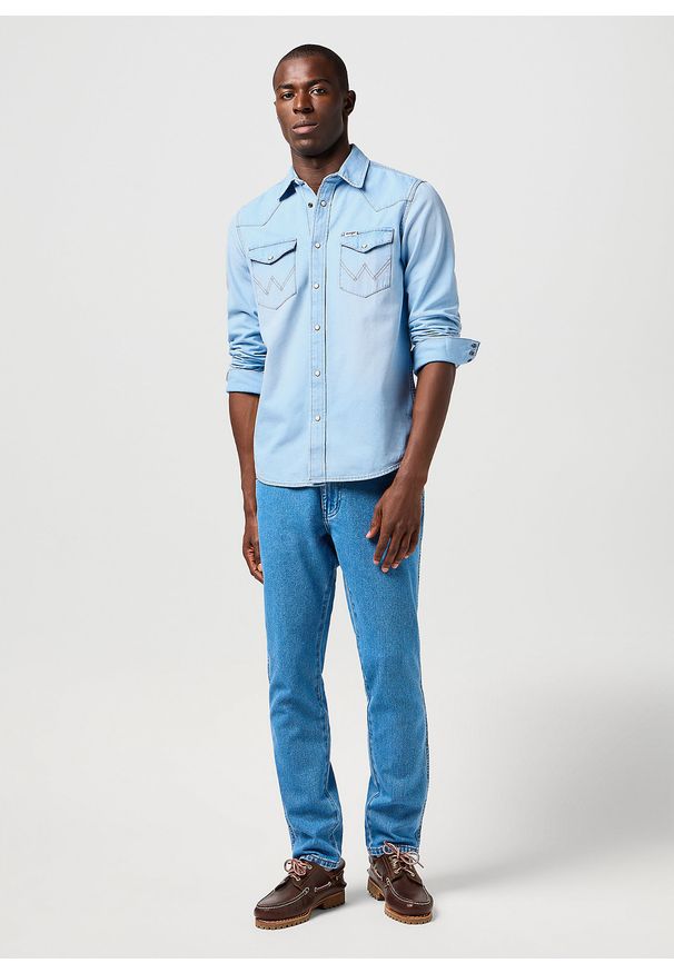 Wrangler - MESKA KOSZULA WRANGLER WESTERN SHIRT AUTHENTIC TINT 112362745