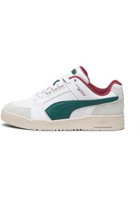 Adidasy Puma Slipstream, Dla obu płci. Kolor: biały. Materiał: skóra ekologiczna, materiał. Sport: fitness